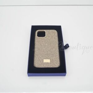 NIB New Swarovski 5533961 High Smartphone Case Cover iPhone 11 Pro Gold Tone $79